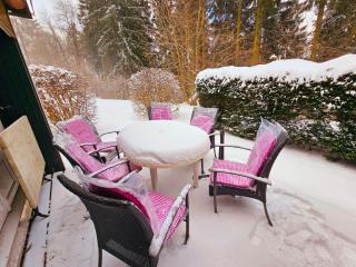 Winterberg Appartement 6 Pers Schwimmbad Sauna Ruheraum Freizeitabteilung Darts Tischtennis fussball Terrasse mit Riesem Garten im Wald nahe Stadmitte und Bikepark mit Fahrradlift Tennis Golfplatz Buchbarem Massages im Wellnessresort Der Brabander - Winterberg - 5