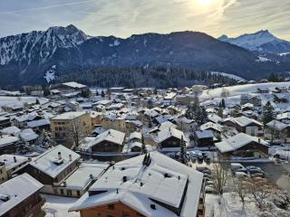 Le Nid d'aigle apt Leysin centre avec forfait piscine sauna jacuzzi en option - 5