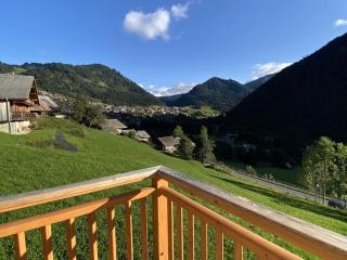 Chalet 6 pièces neuf, 12 pers, 3 sdb, parking, terrasse, proche remontées - FR-1-676-193 - Châtel - 7
