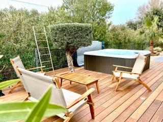 Villa St Pierre bord de mer, 6 vélos, climatisation, Jacuzzi - 9