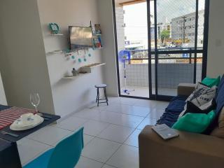 Charmoso lar a 1 quadra da praia, com 2 quartos - 8