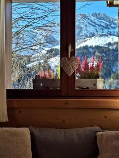 La Coufa, spacieux Duplex en chalet, terrasse, jardin, vues montagnes - La Giettaz - 6