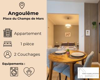 S1 SWEET HOMES Angoulême I Secteur Champs de Mars I Studio 2 couchages - Animaux acceptés - Angulema - 9