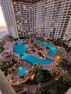 Shores of Panama 808- 1 BedroomBunk Room, Free Fun! Updated! Sleeps 6, condo - Panama City Beach - 9