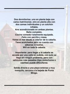 Cabaña Frente al Mar en PehuenCo - Balneario Pehuén-Có - 8