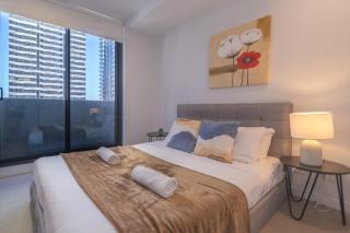 Bright 1br1ba In Mel Cbd Balcony Wifi - Melbourne - 4
