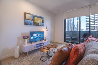 Bright 1br1ba In Mel Cbd Balcony Wifi - Melbourne - 0