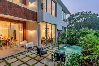 La Masillia Estate Siolim with 2bhk Private Pool & Garden in Peaceful Location - Siolim - 1