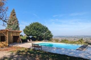 Ecrin de paradis Pujols HAUT Piscine-VUE - 3