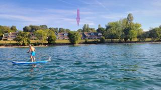 Lakefront. Appartement pieds dans l'eau. View and direct access to the lake. - Anthy - 9