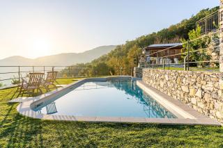 Sea-View Retreat - Pool, Tavern, Fireplace - Rapallo - 0