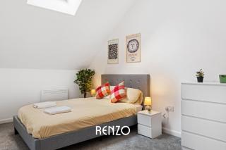 Spacious 1-bed Apartment in Newark on-Trent by Renzo, Central Location, Free Parking! - Newark upon Trent - 3