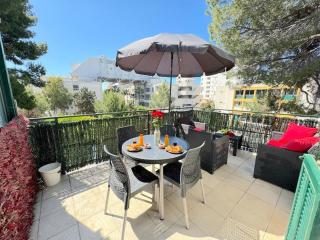 ⁂ Studio cosy 3 min de la plage terrasse clim - 0