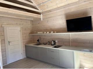 MOJA DEBINA LUX 1, domek z pokojem dziennym, jedną sypialnią i antresolą, blisko plaży - Debina - 3
