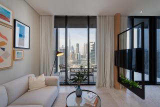 Upside Living, Burj Khalifa View, Business Bay - Mint Stay - Dubai - 5