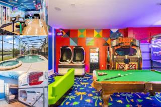 Exclusive Mansion with Large Private Pool on Veranda Palms Orlando Mansion 5378 - 0