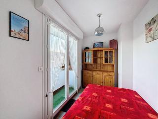 Charmant Studio Cabine 4 Pers, Balcons, Parking Privé, à 300m de la Plage de Merville-Franceville - FR-1-465-37 - Merville-Franceville-Plage - 6