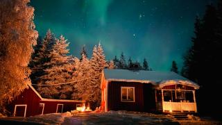 Ferienhaus in der Natur bei Arvidsjaur in Lappland - Abborrträsk - 0