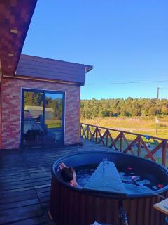 cabaña vista al volcán con opción a tinaja - 8