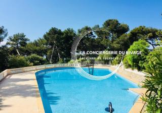 Le Mont des Oiseaux - Piscine - Vue panoramique - Hyères - 6