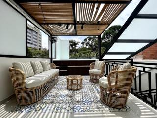 NOWA Bora Bora Apt - Huge Jacuzzi, Rooftop & AC in Provenza - Medellín - 8