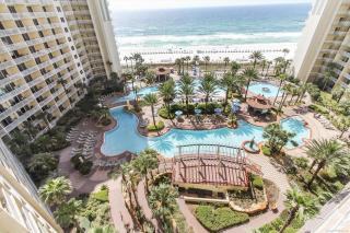 Shores of Panama 707 - 2 BedroomBunks Sleeps 8, Reserved Parking Free Fun! condo - Panama City Beach - 0