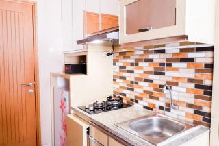 Modern Furnished Studio Room Cinere Bellevue Suites Apartment By Travelio - 3