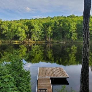 Chalet de luxe Équinoxe - bord de l'eau avec Spa - Lac-aux-Sables - 8