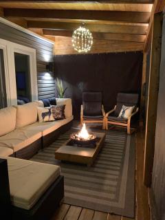 Chalet de luxe Équinoxe - bord de l'eau avec Spa - Lac-aux-Sables - 2