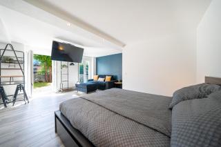 Modern Studio with Private Jacuzzy and Garden - Muralto - 9