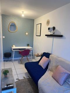 Le petit refuge 28m2 2 personnes avec extérieur - Denain - 4