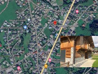 Appartement lumineux de 100 m² avec balcon, proche centre Megève, 4 adultes et 2 enfants - FR-1-569-87 - Megève - 9