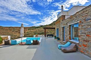 Luxury villa Jomar with a swimming pool and sea view, in the area of Otzia -  - 8