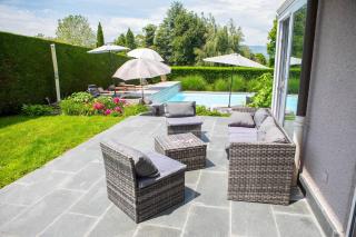 Villa bord du Leman, piscine privée et accés direct au lac - Nernier - 5