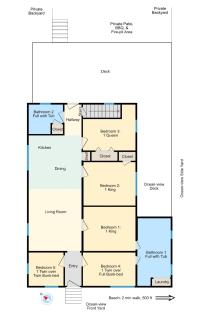 Gorgeous Centrally Located Ocean View 2 King, Huge Private Yard & Deck, Firepit, BBQ, & Game Tables - Myrtle Beach - 6