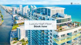 High Floor 2BR -2 BA - Resort Fees & Parking Incl - 4