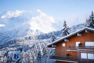 Studio cabine Au Loup Blanc avec vue Mont Blanc - Saint-Gervais-les-Bains - 9