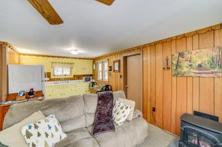 Fish, Hike and Relax Riverfront Manistique Cabin - 6
