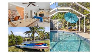 4BD with Pool & Games - 2 Mins to Port Charlotte - 0