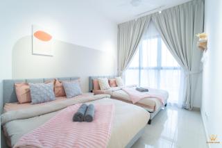 Spacious 3BR Retreat for 7pax at KL Near MRT Chan Sow Lin & TRX - Kuala Lumpur - 7