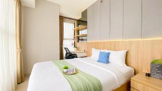 Homey and Good Place 2BR Transpark Bintaro Apartment By Travelio - 0
