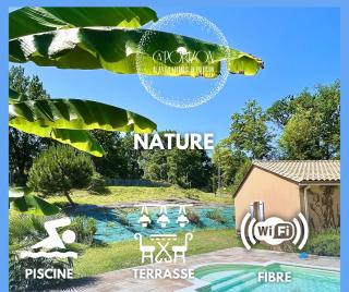 Caporizon - Villa Puy d'Aiguillon- Piscine - 6 personnes - - 0