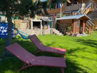 Maillol Les 3 gîtes joli jardin calme ancien T1 - Dorres - 9