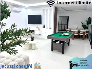 Villa Benbienn piscine iptv Billard américain wifi illimité très bon emplacement - Taguermess - 1