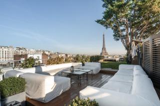 Splendide Apartment Rooftop Jacuzzi Tour Eiffel AC - Parijs - 9