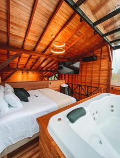 Refúgio Paraíso Casa Stellato Spa Panorâmica - Orleans - 5