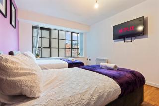Birmingham City Centre 2BR apartment & Free Netflix - Birmingham - 8