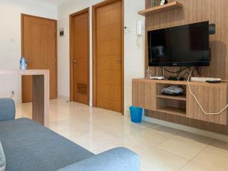 Comfort and Tidy 2BR at Cinere Bellevue Suites Apartment By Travelio - 1