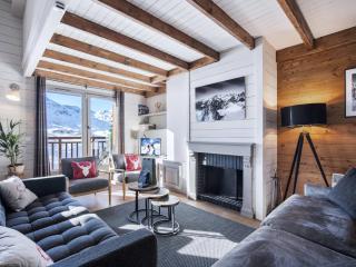 Appartement duplex 5 chambres avec piscine et sauna, proche des pistes - FR-1-640-73 - 0