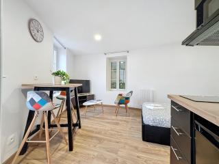 Ensemble 3 studios pour 6 personnes - Royat - 7